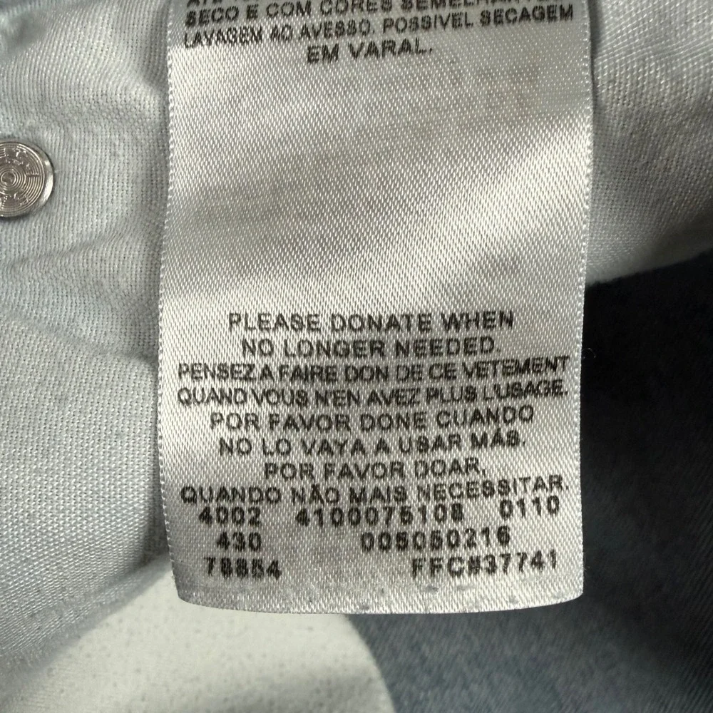 Y2k Levis 505 Jeans Mens 38x32 (36x31) Blue Medium Wash Regular Fit Straight‎